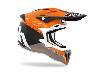 Prilba AIROH STRYCKER SKIN Orange Matt 1