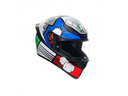 Prilba AGV K1 S BANG Matt Italy Blue