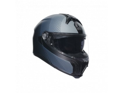 Prilba AGV Tourmodular TEXTOUR MATT Black Grey
