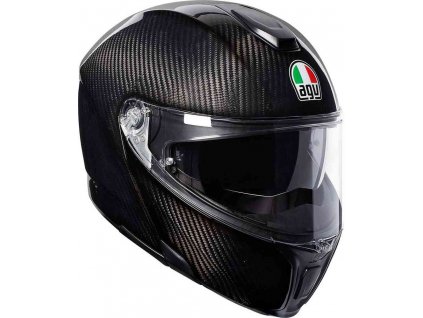 Prilba AGV Sportmodular Glossy Carbon