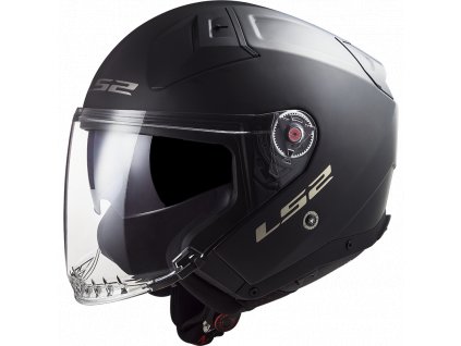 Prilba LS2 OF603 INFINITY II SOLID MATT BLACK 06