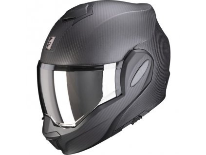 Prilba Scorpion EXO-TECH Evo Carbon Solid matt black