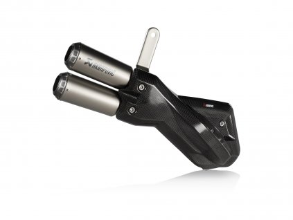 Výfuk Akrapovič Ducati Multistrada 950 / 950 S / V2 / V2 S 2021-24 Slip-On Line (Titanium) S-D9SO18-HIFFT