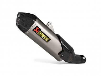 Výfuk Akrapovič Ducati DesertX 22-24 Slip-On Line (Titanium) S-D9SO19-HJAT