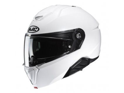 Prilba HJC i91 SOLID PEARL WHITE