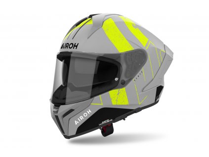 Prilba AIROH MATRYX SCOPE Yellow Matt