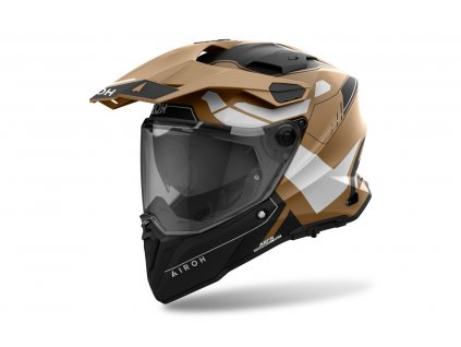 Prilba AIROH COMMANDER 2 REVEAL Sand Matt