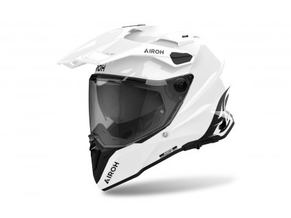 Prilba AIROH COMMANDER 2 Color White Gloss