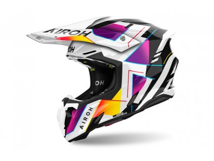 Prilba AIROH TWIST 3 RAINBOW Gloss