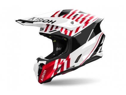 Prilba AIROH TWIST 3 THUNDER Red Gloss