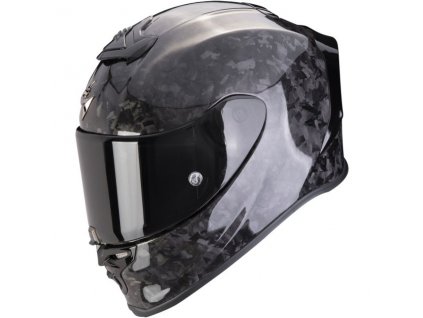 Prilba Scorpion EXO R1 Evo Carbon Air Onyx Solid Black
