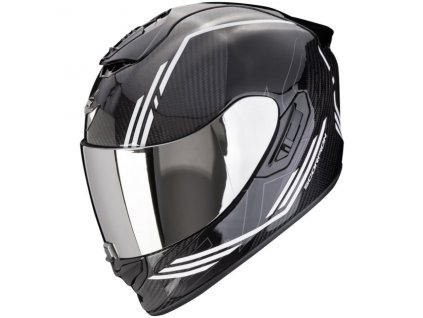 Prilba Scorpion EXO 1400 Evo II Carbon Air Reika Black White