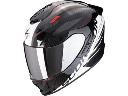 Prilba Scorpion EXO 1400 Evo II Air Luma Black White