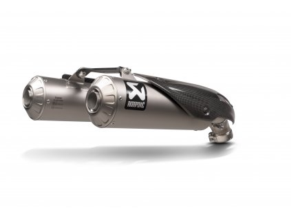 Výfuk Akrapovič Ducati Scrambler 1100 2021 24 Slip On Line (Titanium) S D11SO13 HBFGT