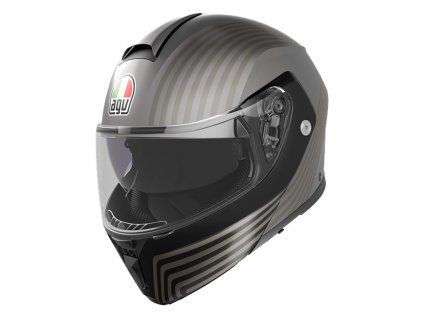 Prilba AGV STREETmodular ISEO Grey Black