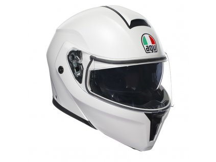Prilba AGV STREETmodular MONO Matt Materia White