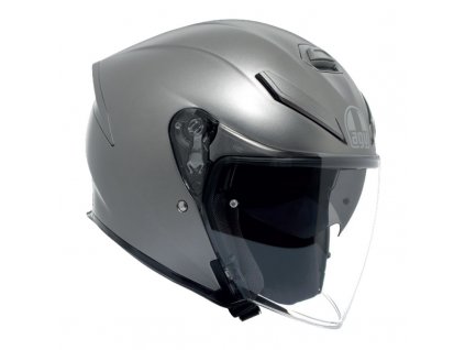 Prilba AGV K5 JET EVO Mono Matt Luna Grey