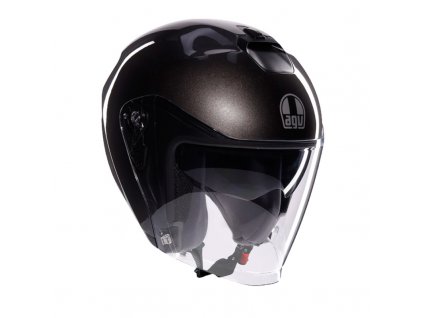 Prilba AGV IRIDES Mono Asfalto Grey