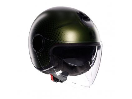 Prilba AGV ETERES Andora Matt Green Black