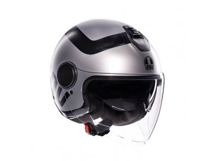 Prilba AGV ETERES Rimini Matt Grey Black