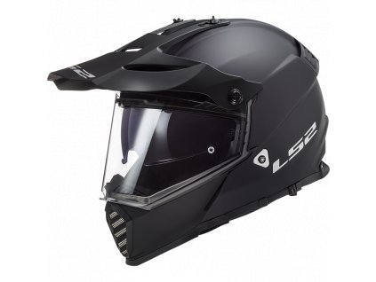 Prilba LS2 MX436 Pioneer Evo Solid Matt Black