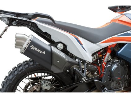 Výfuk HP CORSE KTM 890 ADVENTURE L R RALLY 2021 2024 4 TRACK R SHORT BLACK KT4TRS89ADVC AB