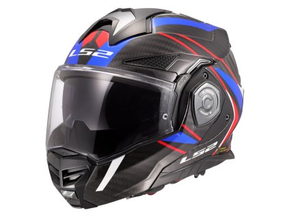 Prilba LS2 FF901 ADVANT X CARBON FUTURE II WHITE BLUE 06