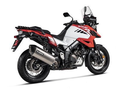 Suzuk iV-STROM 1000 14-19 Slip-On Line (Titanium) S-S10SO18-HAFT