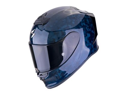 Prilba Scorpion EXO R1 Evo Carbon Air Onyx Solid Blue