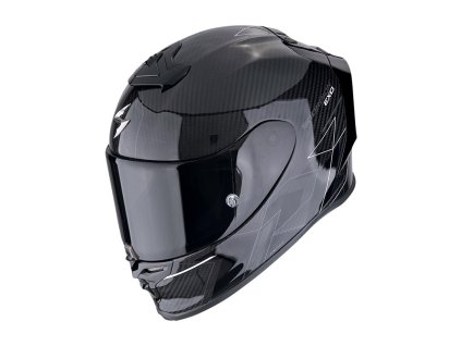 Prilba Scorpion EXO R1 Evo Carbon Air CYNERGY Black White