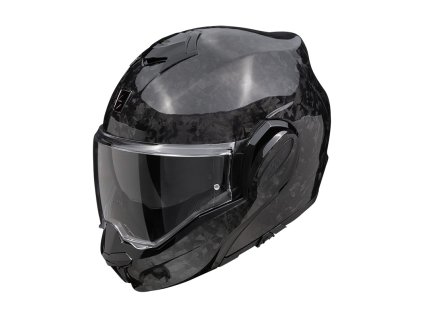 Prilba Scorpion EXO TECH Evo Carbon Onyx Solid Black