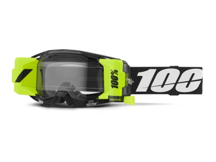 Okuliare ARMATIC 100% FARECAST čierne, číre plexi