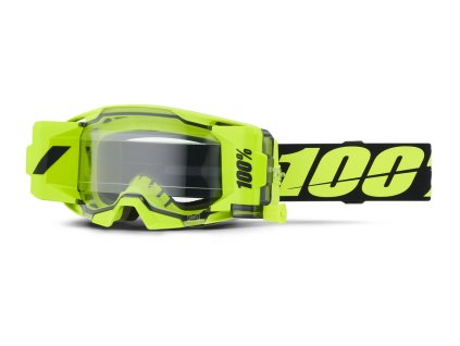 Okuliare ARMATIC 100% FARECAST žlté, číre plexi