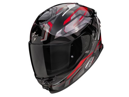 Prilba Scorpion EXO GT SP AIR AUGUSTA Black Grey Red