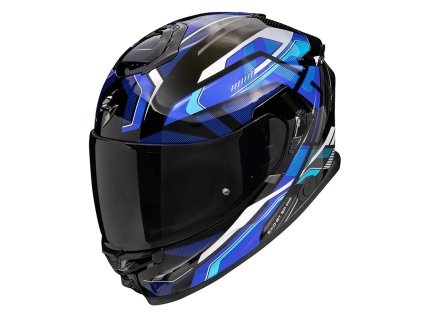 Prilba Scorpion EXO GT SP AIR AUGUSTA Black Grey Blue