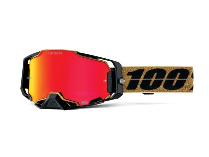 Okuliare ARMEGA 100% GLORY, červené plexi