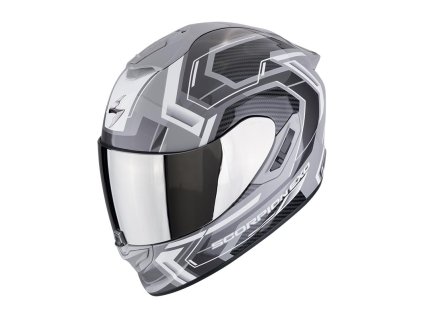 Prilba Scorpion EXO 1400 Evo II Air LINART Grey White