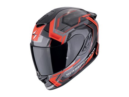 Prilba Scorpion EXO 1400 Evo II Air LINART Black Red