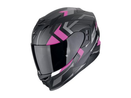Prilba Scorpion EXO 520 Evo Air SENSUS Matt Black Pink