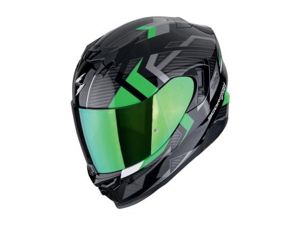 Prilba Scorpion EXO 520 Evo Air SENSUS Black Green