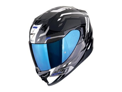 Prilba Scorpion EXO 520 Evo Air RANKA Black White Blue