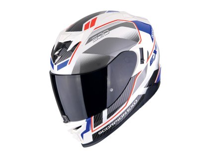 Prilba Scorpion EXO 520 Evo Air LENA Pearl White Blue