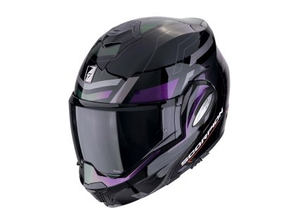 Prilba Scorpion EXO TECH Evo CONQUER Black Chameleon