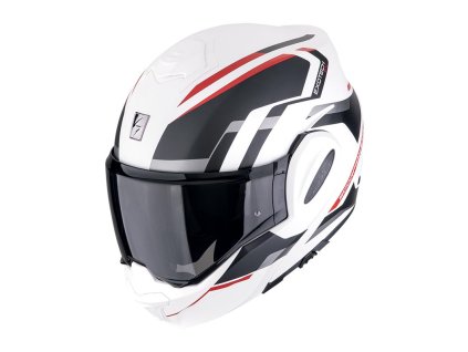 Prilba Scorpion EXO TECH Evo FURIO Matt White Black Red