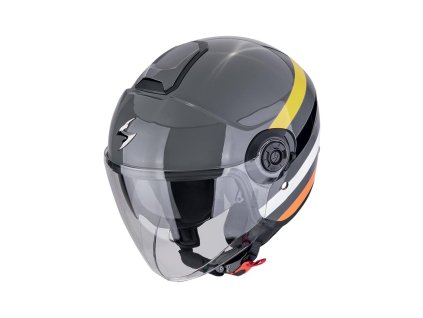 Prilba Scorpion EXO CITY II BEE Grey Yellow Black