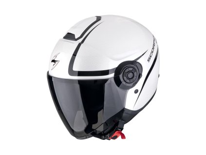 Prilba Scorpion EXO CITY II INTERCITY White Black
