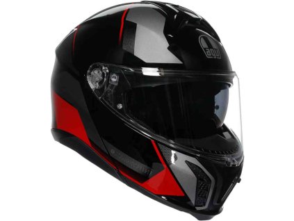 Prilba AGV Tourmodular Perception Black Red