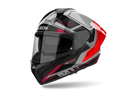 Prilba AIROH MATRYX ROCKET Gloss Red