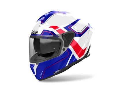 Prilba AIROH SPARK 2 DART Blue Gloss Red