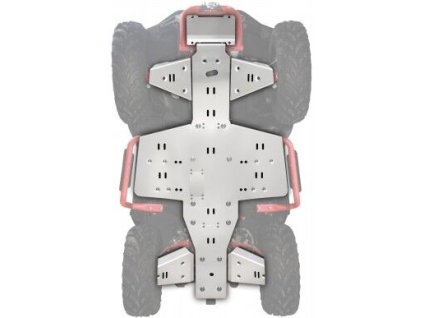 Kryty podvozku ALU pre SEGWAY SNARLER AT6 L XRW Racing